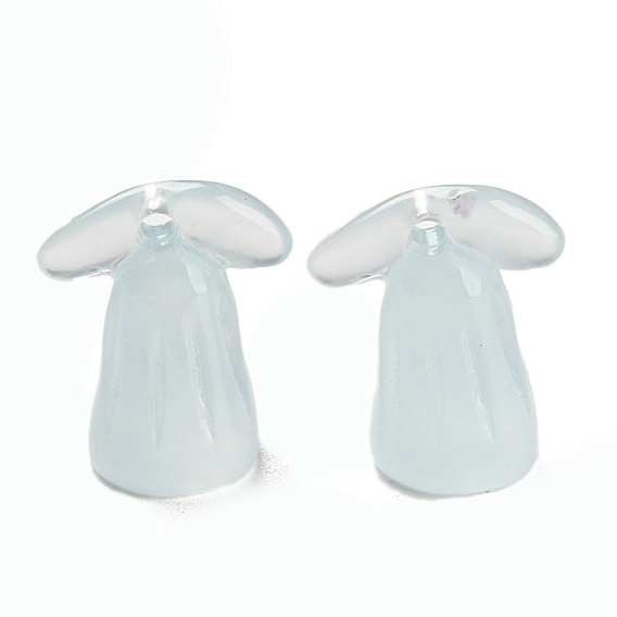 Translucent Resin Mushroom Charms
