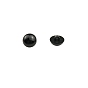 Plastic Craft Doll Eyes, Half Round Sew On Buttons Eyes, Doll Making Supplies