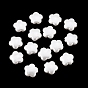 Perles de nacre en plastique ABS, fleur