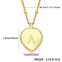 925 Sterling Silver Satellite Chains Pendant Necklaces, Heart, Golden