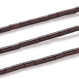 Синтетических черный камень бисер нитей, колонка