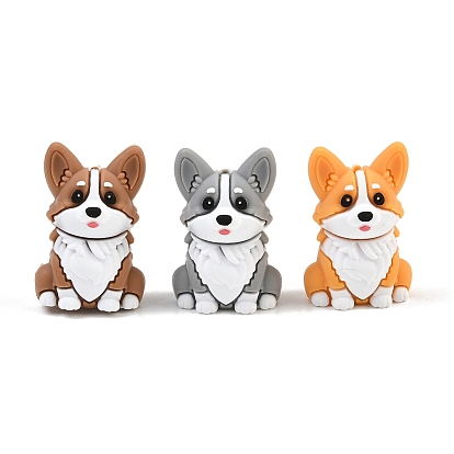 3d силиконовые шарики пищевого качества, фокусные бусы, корги