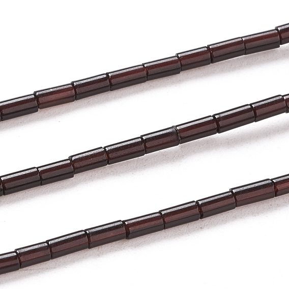 Синтетических черный камень бисер нитей, колонка