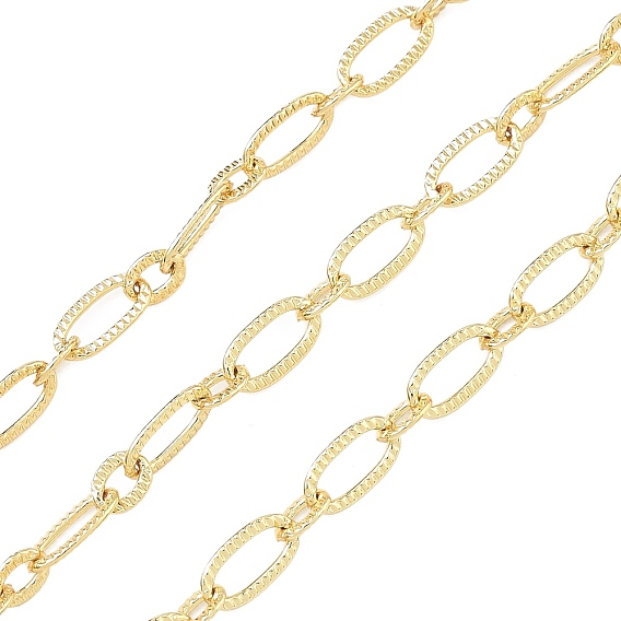 Латунные овальные звенья цепи, долговечный, стойки покрытие, без свинца и без кадмия, пайки, с катушкой