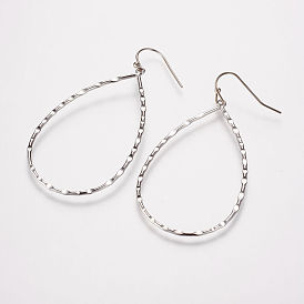 Латунь болтаться серьги, капля