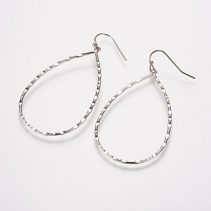 Латунь болтаться серьги, капля