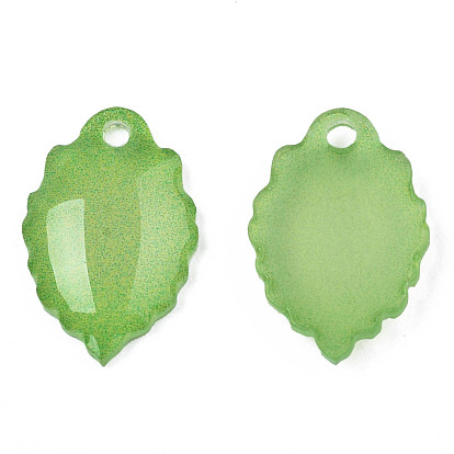 Plastic Pendants, Leaf