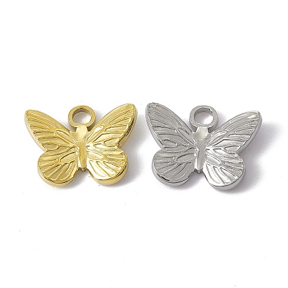 304 подвески из нержавеющей стали, очарование бабочки