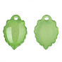 Plastic Pendants, Leaf