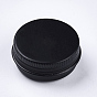 Round Aluminium Tin Cans, Aluminium Jar, Storage Containers for Cosmetic, Candles, Candies, with Screw Top Lid