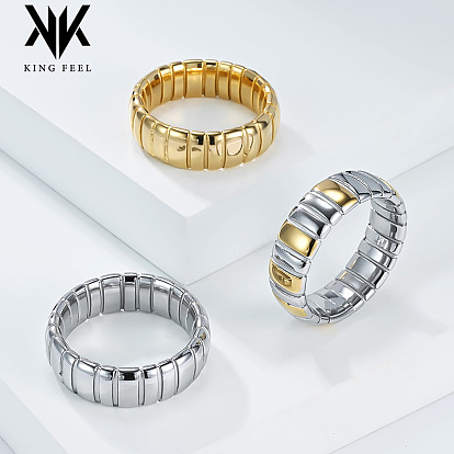 Текстурированные неровные 304 кольца из нержавеющей стали