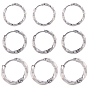 18 шт. 3 стили 316 серьги-кольца из нержавеющей стали