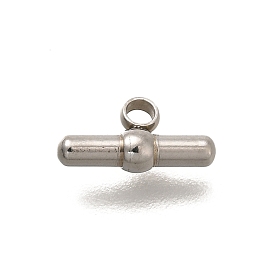 201 Stainless Steel Toggle Clasps, T-Bar