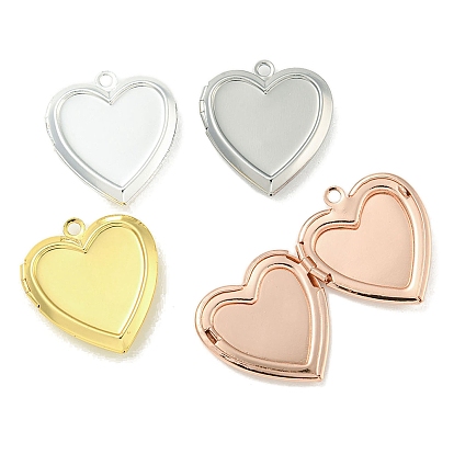 Подвески-медальоны из латуни в форме сердца с покрытием стойки, кабошон настройки, долговечный, без свинца, без никеля и без кадмия, долговечный