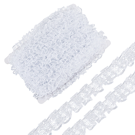 20 кружевная отделка из полиэстера в ярдах, кружевная лента, для шитья украшения