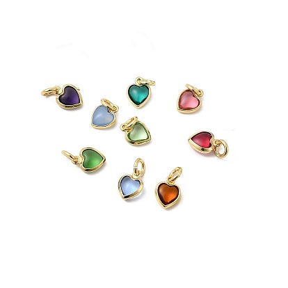 Кулон из циркония, сердце прелести, без кадмия и без свинца, стойки покрытие, долговечный, с целью перехода в кольце, настоящий 18k позолоченный/платиновый