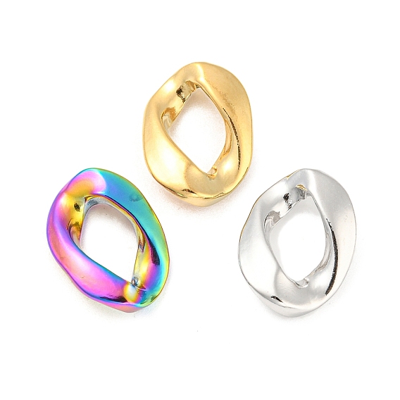 304 нержавеющей стали связывающий кольца, витых овальных