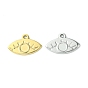 304 Stainless Steel Pendant  Cabochon Settings, Eye