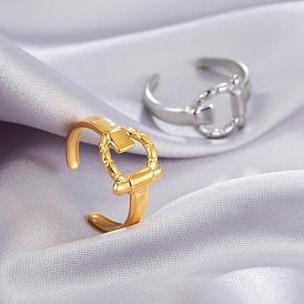 304 открытые манжеты из нержавеющей стали, Пряжка