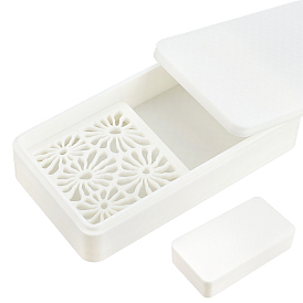 Ящик для хранения порошка для извлечения пластиковых деталей из формы, глиняный инструмент, прямоугольные