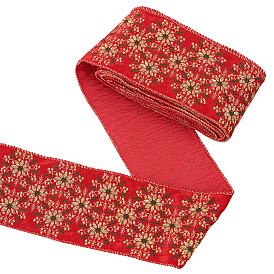 5 ярдов цветочной полиэстеровой ленты, для аксессуаров для одежды, украшение подарка