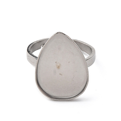 304 регулируемые кольцевые компоненты из нержавеющей стали, 201 настройки кольца чашки безеля из нержавеющей стали, слеза