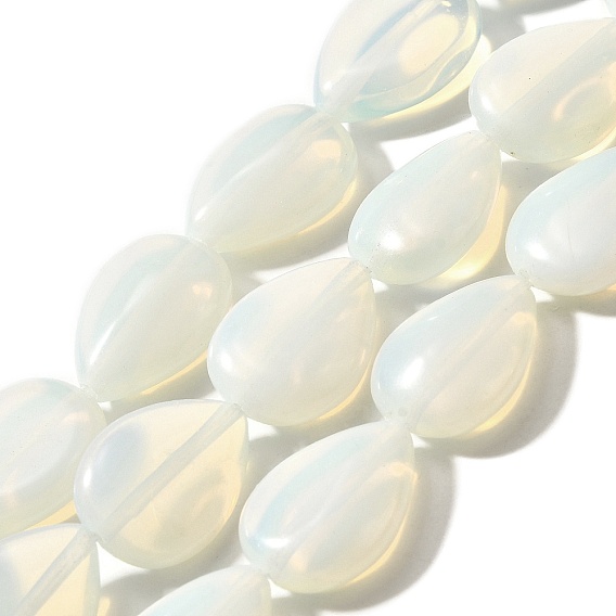 Opalite бисер пряди, слеза