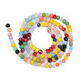 Glass Beads Strands, Faceted, Rondelle