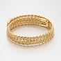 Bracelets extensibles de fer creuse, 8-1/4 pouces x 3/8 pouces x 1/8 pouces (210x10x3 mm)