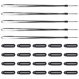 Набор для самостоятельного изготовления электронного стилуса и зажигалки с подвеской-ожерельем, защищающим от потери, включая резиновые ремешки, силиконовый кулон