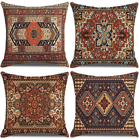 Turkish Vintage European Style Linen Pillowcase Home Decor Cushion Cover Pillowcase