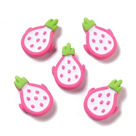 Opaque Resin Decoden Cabochons, DIY Accessories, Phone Case Decoration, Pitaya