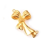 Stainless Steel Connector Charms, Bowknot