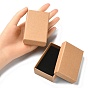 Cardboard Jewelry Set Box, for Ring, Necklace, Rectangle