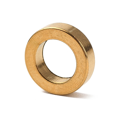 304 из нержавеющей стали европейские шарики, бусины с большим отверстием, плоско-круглые