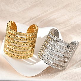 304 женские браслеты-манжеты из нержавеющей стали