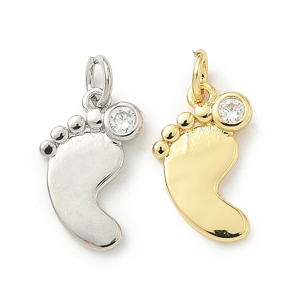 Кулон из циркония, нога, долговечный, без кадмия и без свинца, стойки покрытие, с целью перехода в кольце