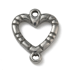304 подвески из нержавеющей стали, сердечные ссылки, не тускнеет