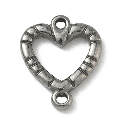 304 подвески из нержавеющей стали, сердечные ссылки, не тускнеет