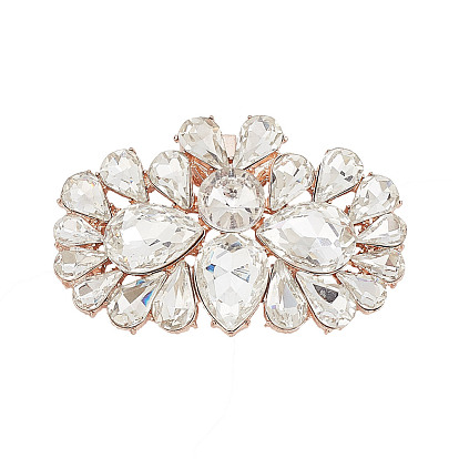 Съемные пряжки для обуви из сплава стекла, украшение для обуви пчелы