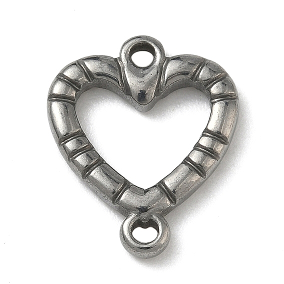 304 подвески из нержавеющей стали, сердечные ссылки, не тускнеет