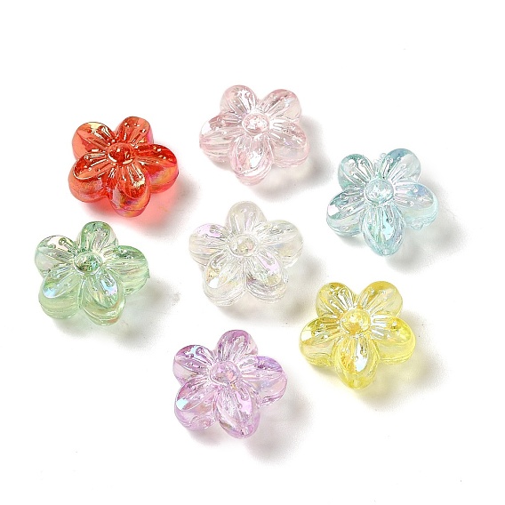 Uv акриловые покрытия бусины, цветок