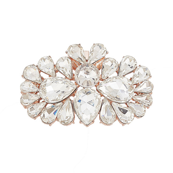 Съемные пряжки для обуви из сплава стекла, украшение для обуви пчелы