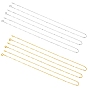 Brass Cable Chain Necklaces with Iron Findings