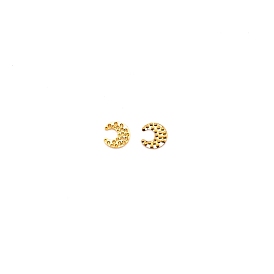 Metal Alloy Cabochons, Filling Material for Epoxy Resin Craft Art, Moon