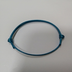 Adjustable Waxed Polyester Cord Bracelets