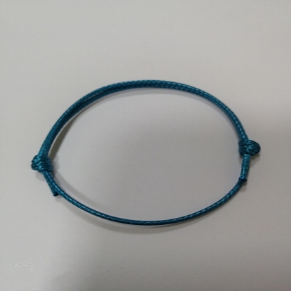 Adjustable Waxed Polyester Cord Bracelets