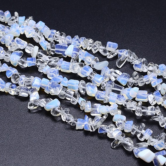 Opalite Beads Strands, Chips