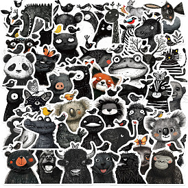 PVC Waterproof Self-Adhesive Cartoon Animal Picture Stickers