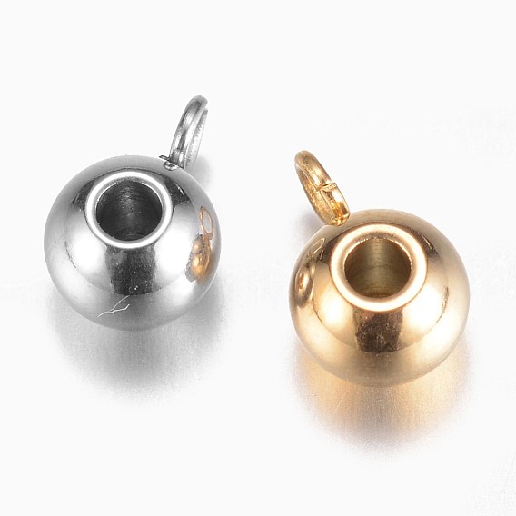 Ионное покрытие (ip) 304 дуги из нержавеющей стали, петля под залог, Rondelle поруки бусы